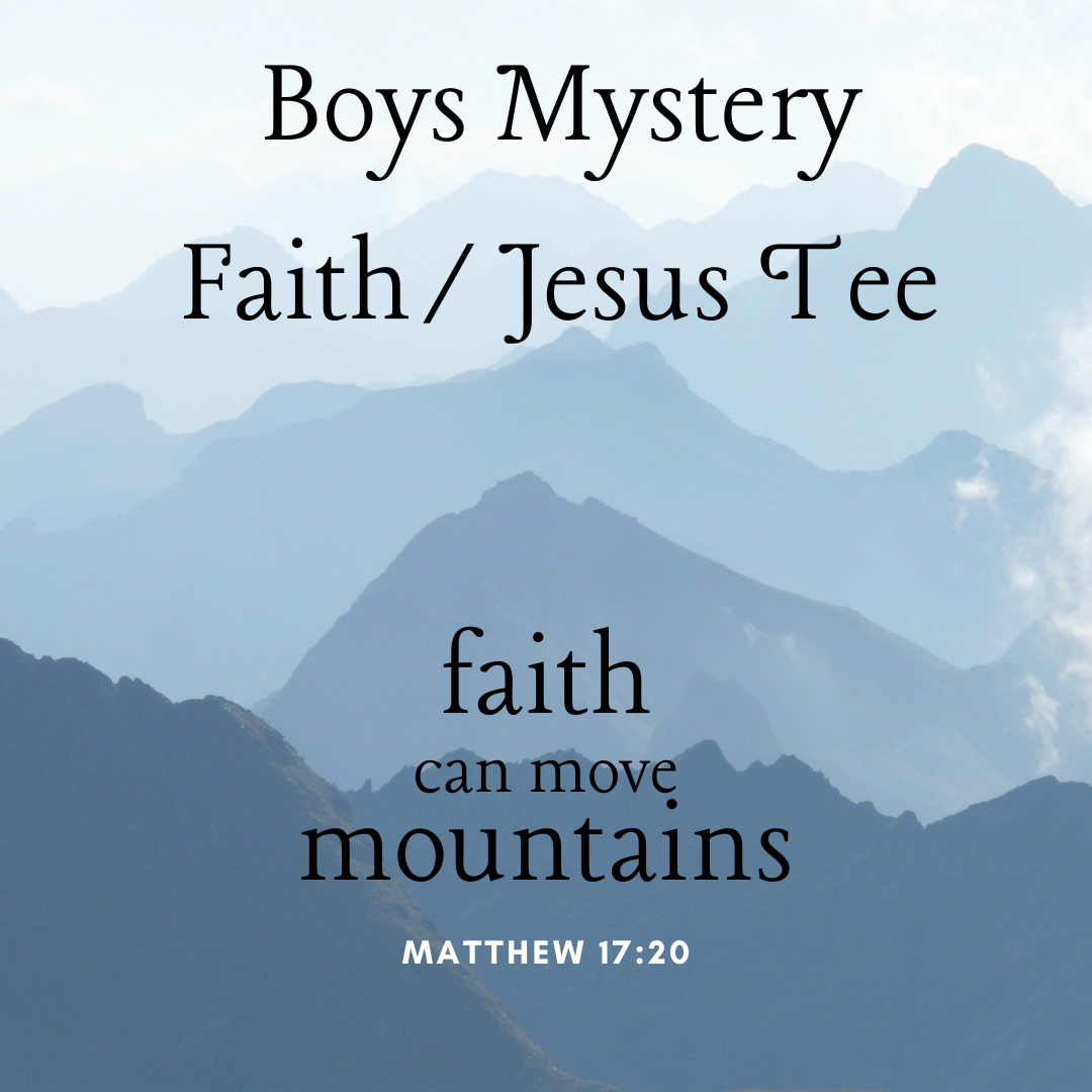 Youth Boy Faith/JESUS - 2 Mystery Tee - Gildan