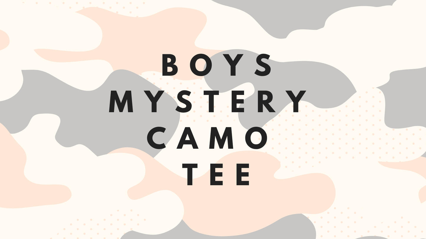 Youth Boy Camo - 2 Mystery Tee - Gildan