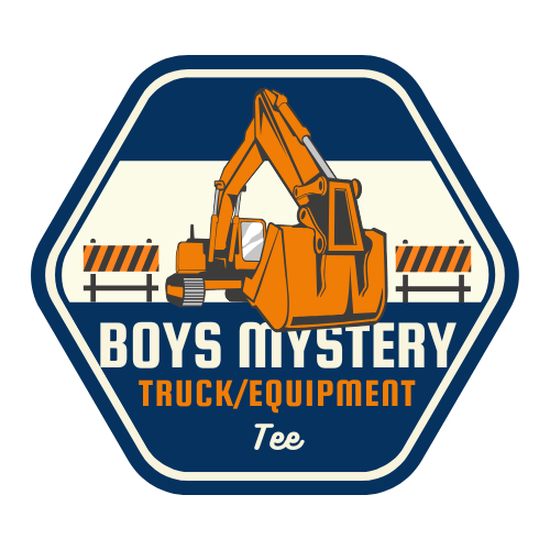 Youth Boy Truck/Equipment - 2 Mystery Tee - Gildan