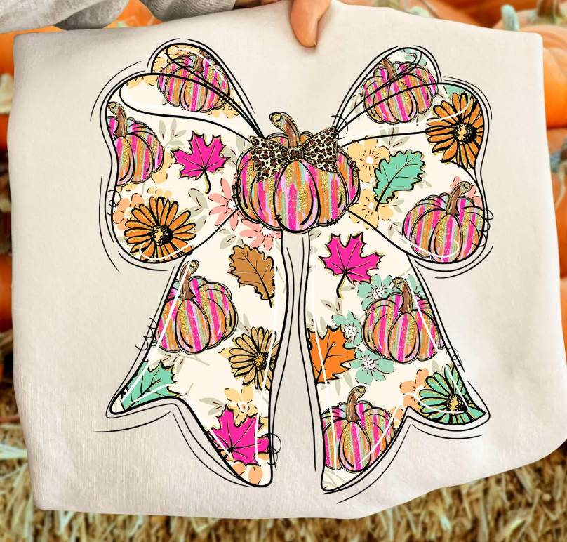 Pumpkin Bow - COMFORT COLORS