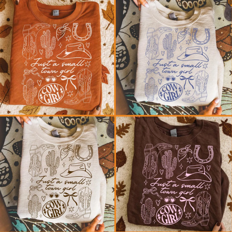 Just a small town girl - Western COMFORT COLORS