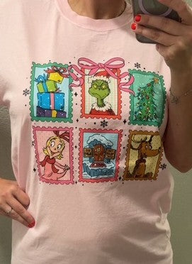 Stamp 6-pack Grinch Crew- COMFORT COLORS