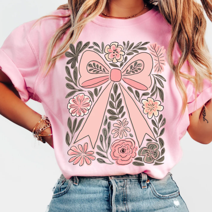 Floral Bow - COMFORT COLOR