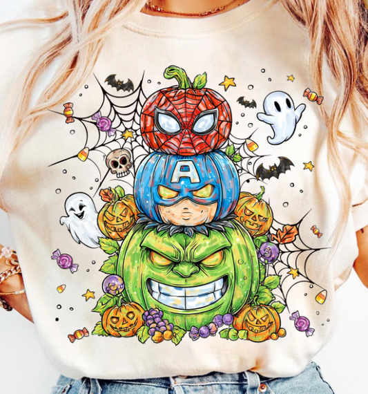Superhero Pumpkin