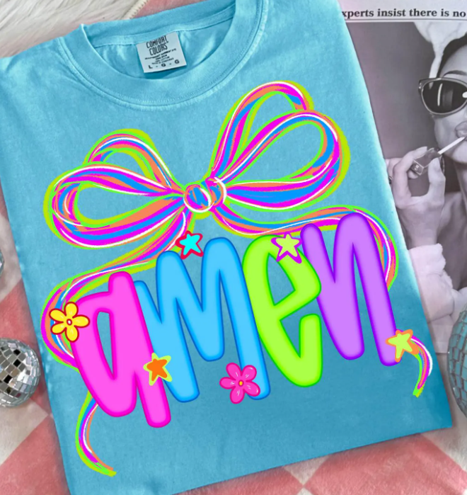 NEON AMEN COMFORT COLORS