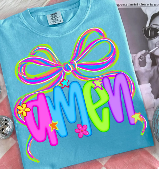 NEON AMEN COMFORT COLORS