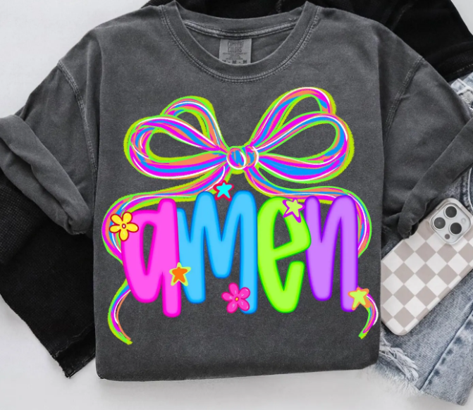 NEON AMEN COMFORT COLORS