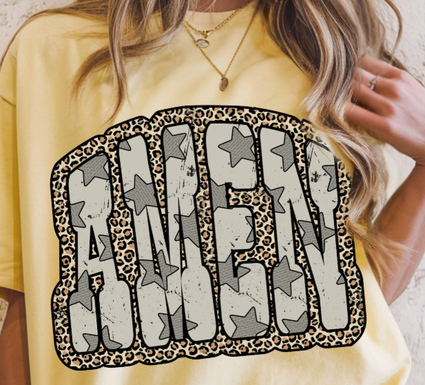 Leopard AMEN COMFORT COLORS