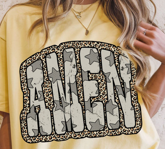 Leopard AMEN COMFORT COLORS