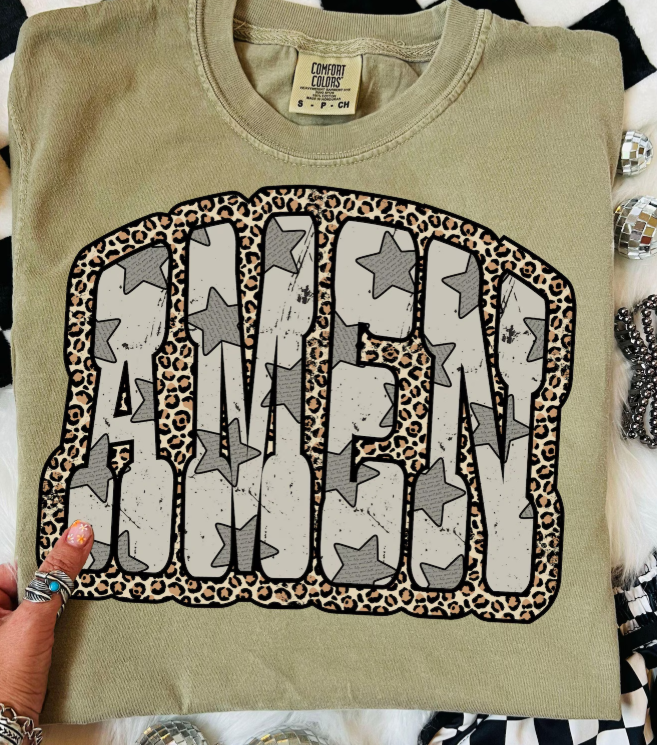 Leopard AMEN COMFORT COLORS