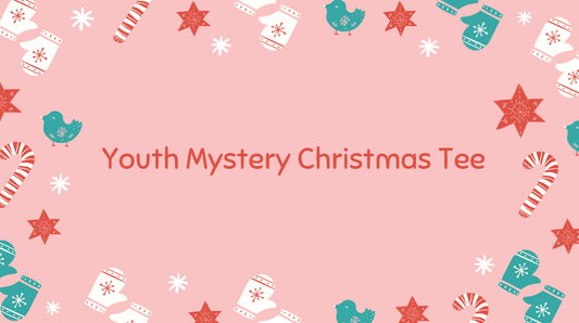 Youth Girl Christmas - 2 Mystery Tee - Gildan