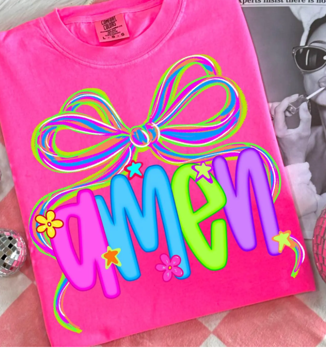 NEON AMEN COMFORT COLORS
