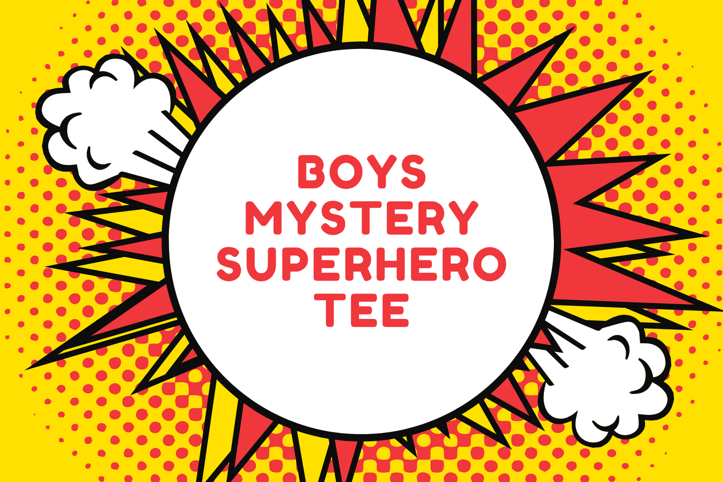 Youth Boy Superhero - 2 Mystery Tee - Gildan