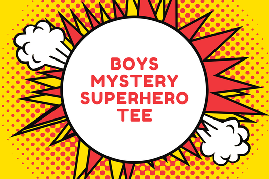 Youth Boy Superhero - 2 Mystery Tee - Gildan